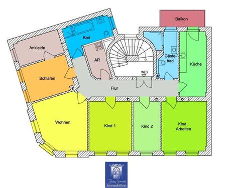 Foto - Etagenwohnung zur Miete in Meißen