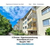 3 Zimmer Eigentumswohnung - 319.000,00&nbsp;EUR Kaufpreis, ca.&nbsp; 67,00&nbsp;m&sup2; in Nürnberg (PLZ: 90491) Erlenstegen