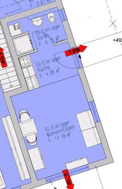 Foto - Appartement 27qm in Gerolsbach ab 1.1.26_Einliegerwohnung