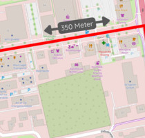 Kissing: Stellplatz in Bahnhofsnähe (350 Meter)