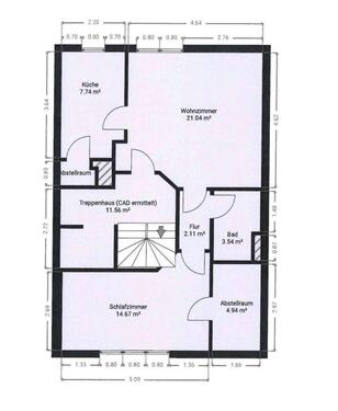 Foto - 2 Zimmer Dachgeschoßwohnung zur Miete in Aachen