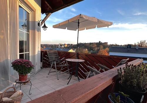 Foto - Sonnige 3-Zim. Wohnung mit eigenem Garten und Balkon