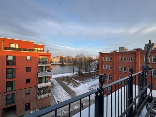 Foto - 2-Zi.-Penthouse (60 m²) mit Wasserblick & 27 m² Dachterrasse