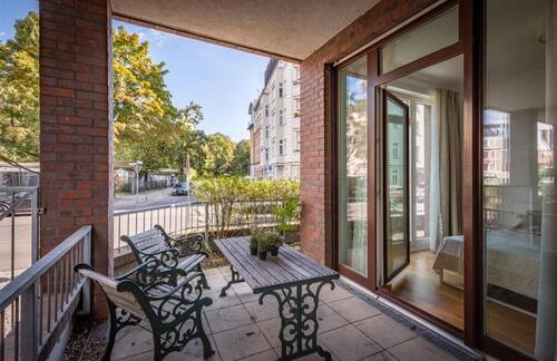 Foto - Luxuriös möbliertes 2-Zimmer-Apartment mit Terrasse in Top-Lage B