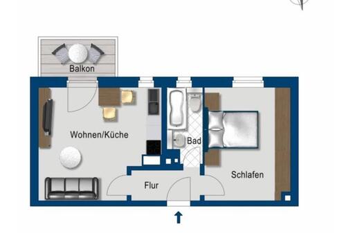 Foto - Wohnung zur Untermiete ab sofort Hennigsdorf