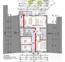 Neuwertige 2-Zimmer-Wohnung, EG, mit Terrasse in Rees