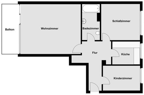 Foto - Etagenwohnung zur Miete in Dortmund