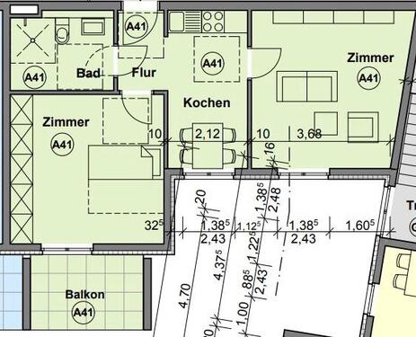 Foto - Etagenwohnung in Idstein zur Miete