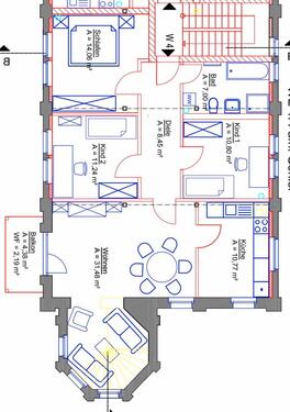 Foto - Provisionsfreie 4-Zimmer Wohnung (ca.95qm) Denkmal