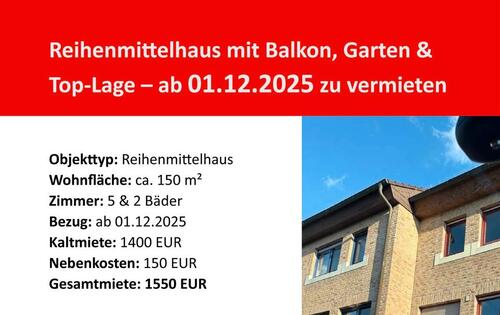 Foto - Reihenmittelhaus zu Vermieten !!! Top Lage Greven !!!