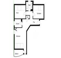 3 Raum Wohnung in Köthen - 430,00 EUR Kaltmiete, in Köthen (Anhalt) (PLZ: 06366)