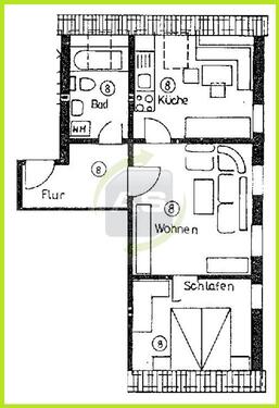 Foto - Etagenwohnung zur Miete in Zwickau