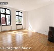 Stilvolle Altbauwohnung mit Kamin großer Terrasse - opt. möbliert - Magdeburg