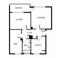 3-Zimmer-Wohnung mit Balkon in Gelsenkirchen Hassel