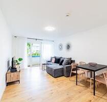Sanierte & Möblierte 2-Zimmer-Wohnung mit Balkon - Miete all inclusive - Nürnberg Langwasser