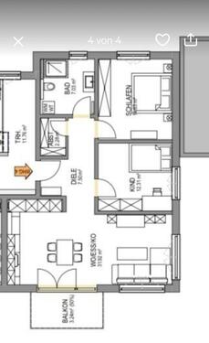 Foto - 3 Zimmer Etagenwohnung in Wackersdorf