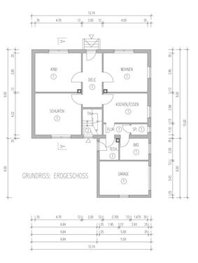 Foto - 3 Zimmer Erdgeschoßwohnung zur Miete in Höchstädt an der Donau