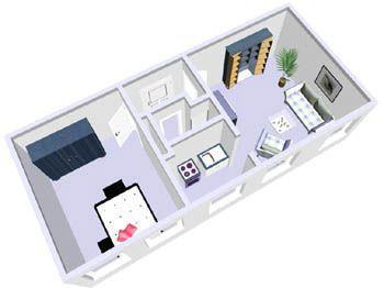 Foto - 2 Zimmer Etagenwohnung zur Miete in Kiel