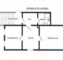 schönerenovierte Single-Wohnung in Schwelm-City zu vermieten.