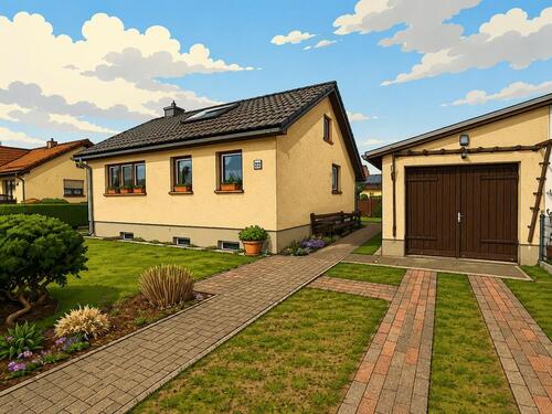 Foto - Haus mit Pool in Zossen - 437.890,00&nbsp;EUR Kaufpreis, ca.&nbsp; 150,00&nbsp;m&sup2;