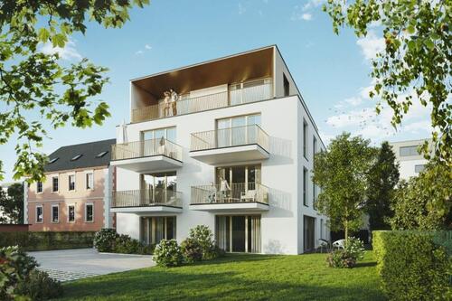 Foto - Erstbezug, helle 2 Raum Wohnung mit Blick in's Grüne