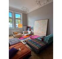 Zwischenmiete 5 Zimmer Whg Pöseldorf 17.10. - 02.11 160qm Altbau - Hamburg Eppendorf