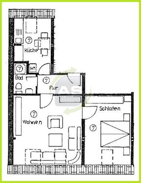 Foto - Etagenwohnung zur Miete in Zwickau