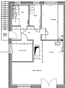 Foto - 3 Zimmer Dachgeschoßwohnung zur Miete in Emsbüren