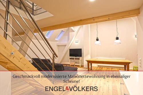 Foto - Geschmackvoll modernisierte Maisonettewohnung in ehemaliger Scheune!