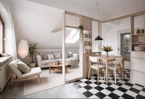 Foto - 2 Zimmer DG-Wohnung mit Weitblick über München