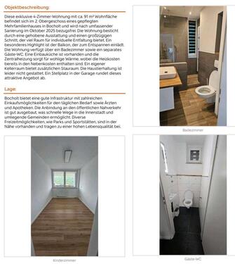 Foto - Etagenwohnung zur Miete in Bocholt