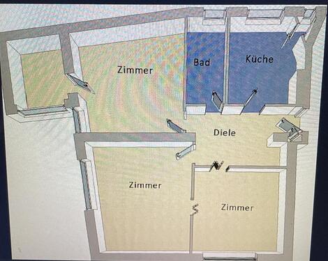 Foto - 3 Zimmer Etagenwohnung zum Kaufen in Berlin