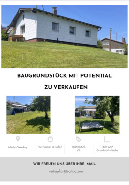 Foto - Baugrundstück mit Potential zu verkaufen