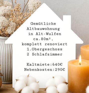 Foto - Gemütliche Altbauwohnung in Alt-Wulfen zu vermieten