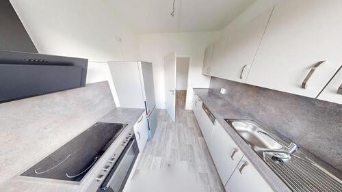 Foto - Für gemeinsame Kochabende - 3-Raum-Wohnung mit Einbauküche