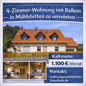 Foto - Helle 4-Zimmer Wohnung mit Balkon in Mühlstetten