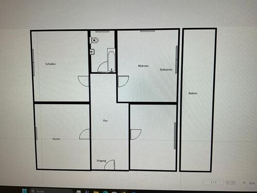 Foto - 3 Zimmer Wohnung Bammental - 850,00&nbsp;EUR Kaltmiete, ca.&nbsp; 77,00&nbsp;m&sup2;
