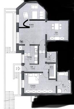 Foto - 3 Zimmer Wohnung - 1.300,00&nbsp;EUR Kaltmiete, ca.&nbsp; 102,00&nbsp;m&sup2;