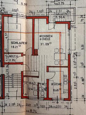 Foto - 2,5 Zimmer Wohnung zu vermieten