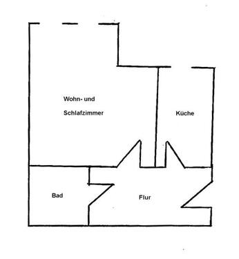Foto - Etagenwohnung in Halle (Saale) zur Miete