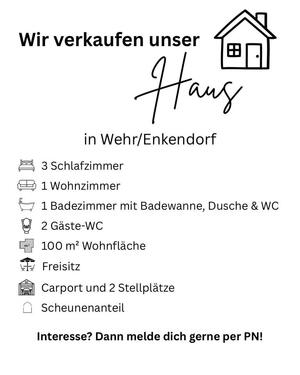 Foto - Einfamilienhaus in 79664 Wehr - 380.000,00&nbsp;EUR Kaufpreis, ca.&nbsp; 100,00&nbsp;m&sup2;