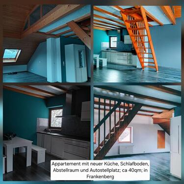 Foto - Gemütliche 2-Zimmer-Dachgeschosswohnung in ruhiger Lage von Frankenberg