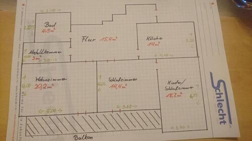 Foto - 3 Zimmer Dachgeschoßwohnung zur Miete in Ansbach