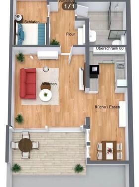 Foto - Schöne 2 Zimmer Wohnung in Iserlohn zu vermieten