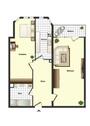 Foto - 2 Raum Wohnung in Müncheberg - 805,00&nbsp;EUR Kaltmiete, ca.&nbsp; 61,00&nbsp;m&sup2;