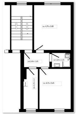 Foto - 2 Zimmer Etagenwohnung zur Miete in Solingen
