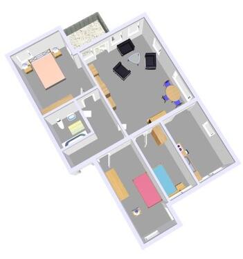 Foto - 3 Zimmer Dachgeschoßwohnung zur Miete in Kiel