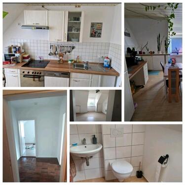 Foto - 2 Zimmer Dachgeschosswohnung 50qm mit Küche