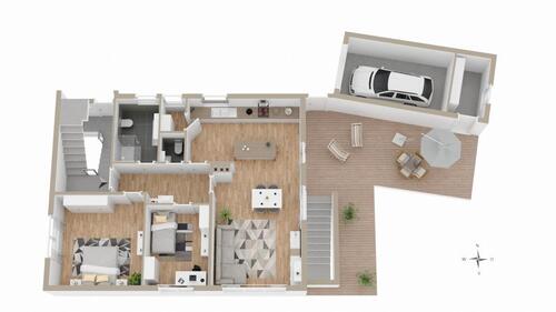 Foto - 6 Zimmer Einfamilienhaus zum Kaufen in Porta Westfalica