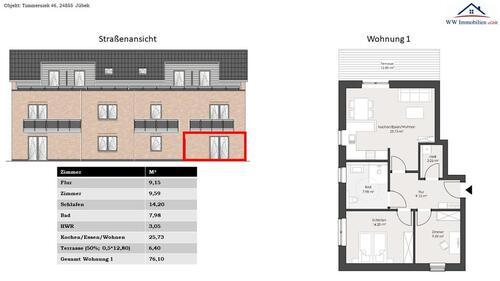 Foto - Etagenwohnung in Jübek